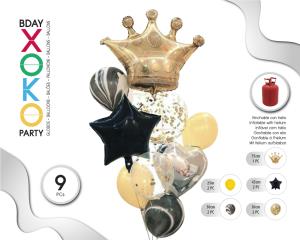 SET CORONA 9PC