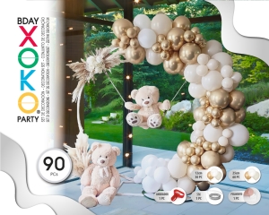 SET GOLD CREAM 90PC