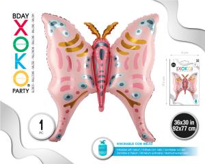 GLOBO FOIL MARIPOSA 92*77CM