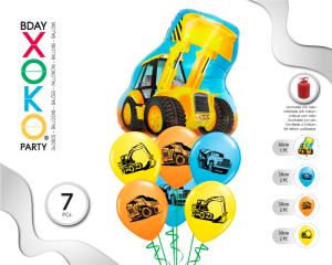 [55513] SET EXCAVADORA 7 GLOBOS