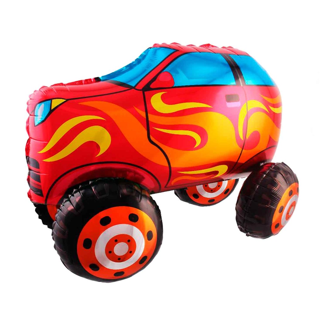 [56794] GLOBO MYLAR COCHE ROJO