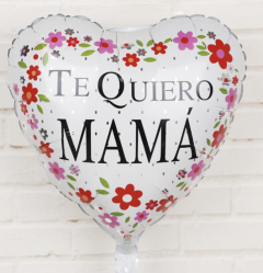 Te quiero Mamá blanco 18"
