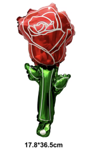 G. FOIL ROSA ROJA PEQUEÑA