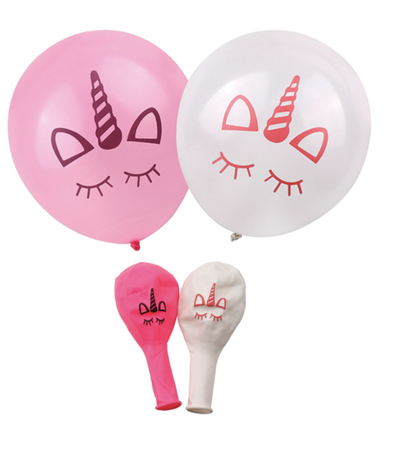[47867] GLOBOS LATEX UNICORNIO PACK 10
