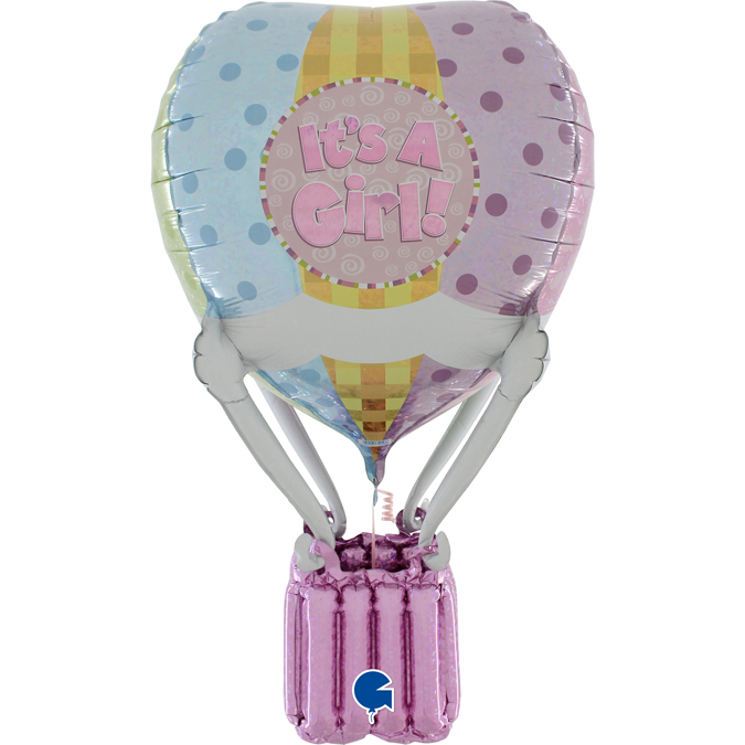 [74056] GLOBO FOIL 3´/1M.GLOB.AEROESTATICO GIRL 4D