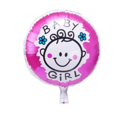 [70726] GLOBO POLIAMIDA BABY GIRL 18"