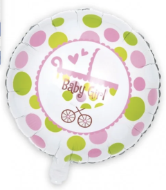 GLOBO POLIAMIDA BABY GIRL 18"
