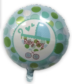 GLOBO POLIAMIDA BABY BOY 18"