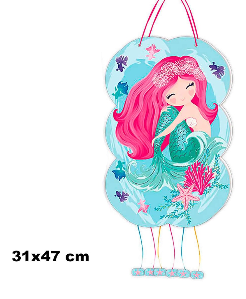 [5418] PIÑATA SIRENA MEDIANA