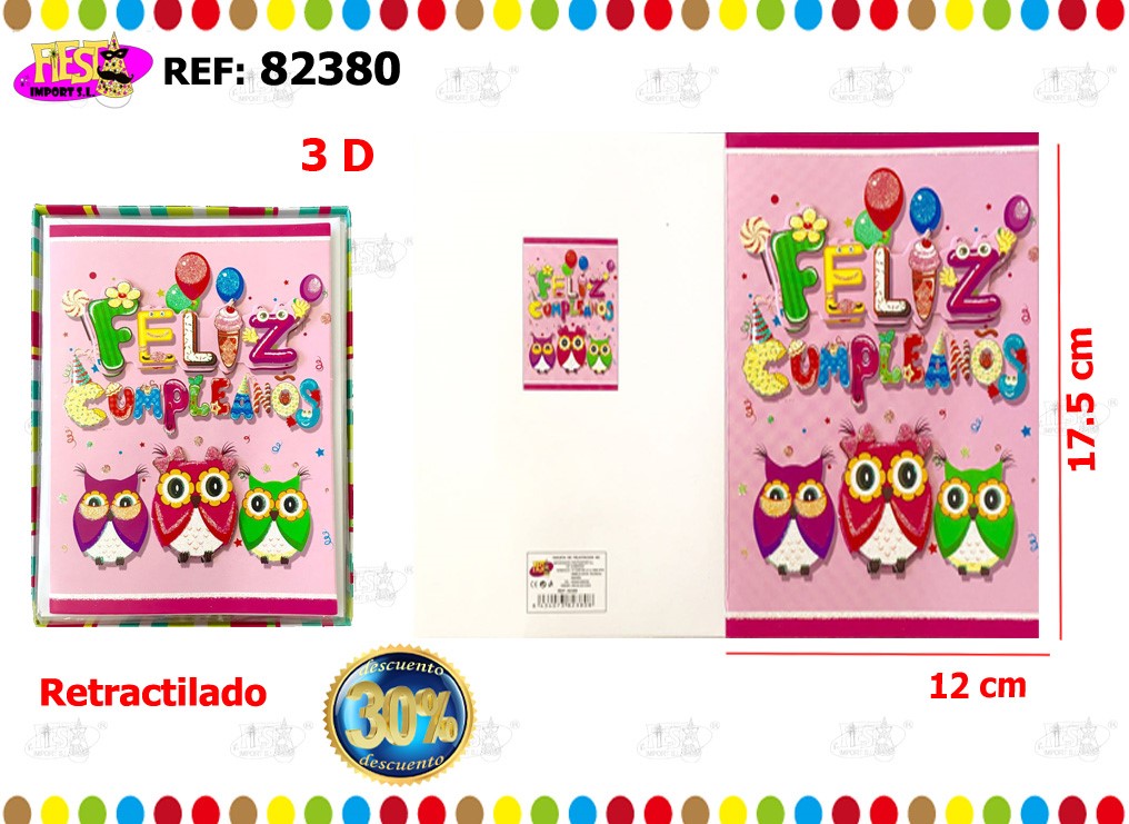 **TARJETA DE FELICITACION W2