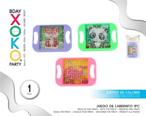 PACK JUEGO DE LABERINTO 1PC