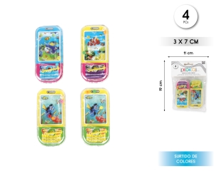 PACK JUEGO DE PINBALL 4PCS