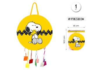 PIÑATA 43CM SNOOPY COMIC 1PC