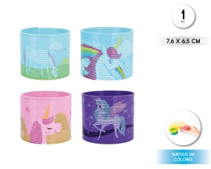 PACK MUELLE UNICORNIO 7.6*6.5CM