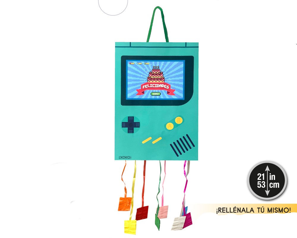 PIÑATA CONSOLA DE JUEGOS 53*35*10