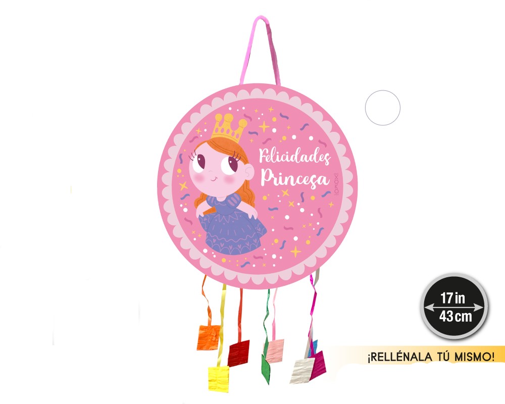 PIÑATA PRINCESA 43CM