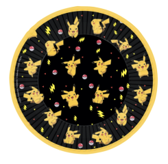 *PLATOS 18CM POKEMON 2024 (8 UND)