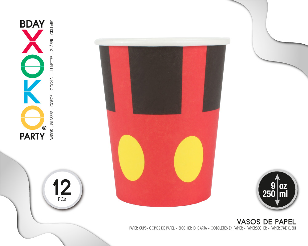 VASO 9OZ RATON 12PC