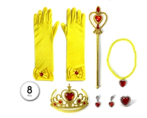 SET PRINCESA 5PC ORO