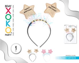 DIADEMA HAPPY B STARS