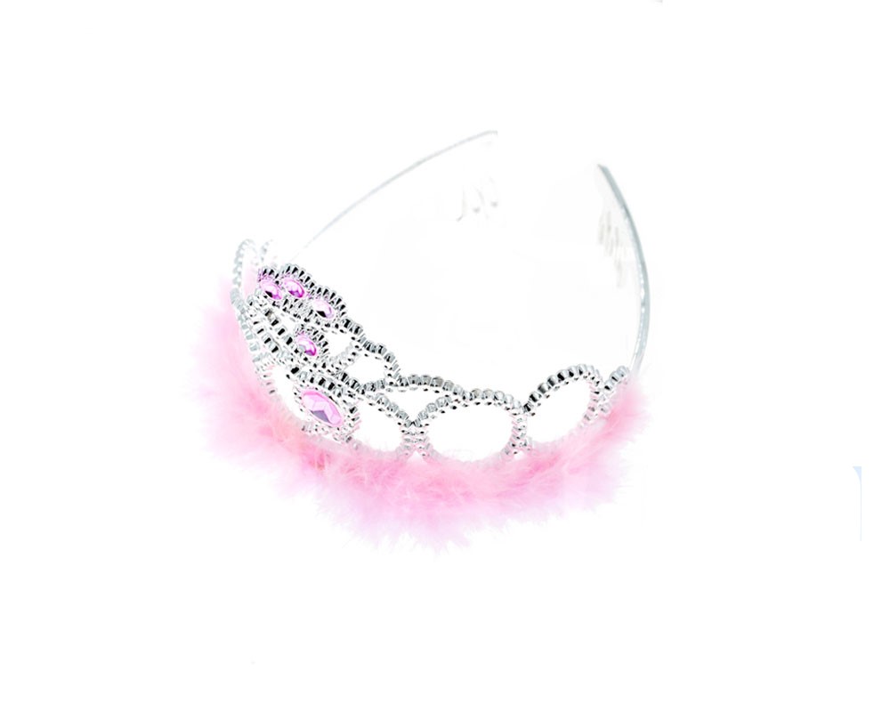 [70731] CORONA CON PLUMAS FUCSIA