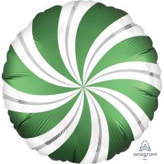 [4027601] *18/45CM (S30) CARAMELO VERDE ESMERALDA SATIN