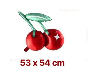 [5484599] G. FOIL CEREZA 53 X 24 CM