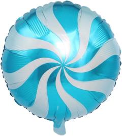 [70703] GLOBO POLIAMIDA PIRULETA AZUL 18"