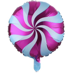 [70702] GLOBO POLIAMIDA PIRULETA ROSA 18"